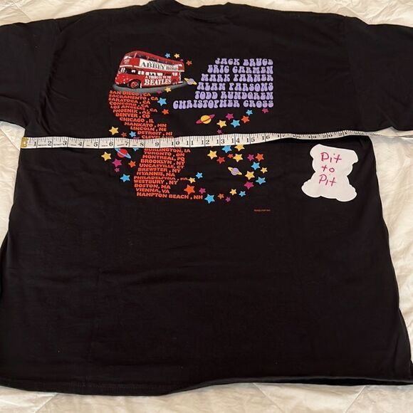 2002 vintage szXL SS A Walk Down Abbey Road a tribute to the Beatles Tshirt NWOT - Picture 6 of 10